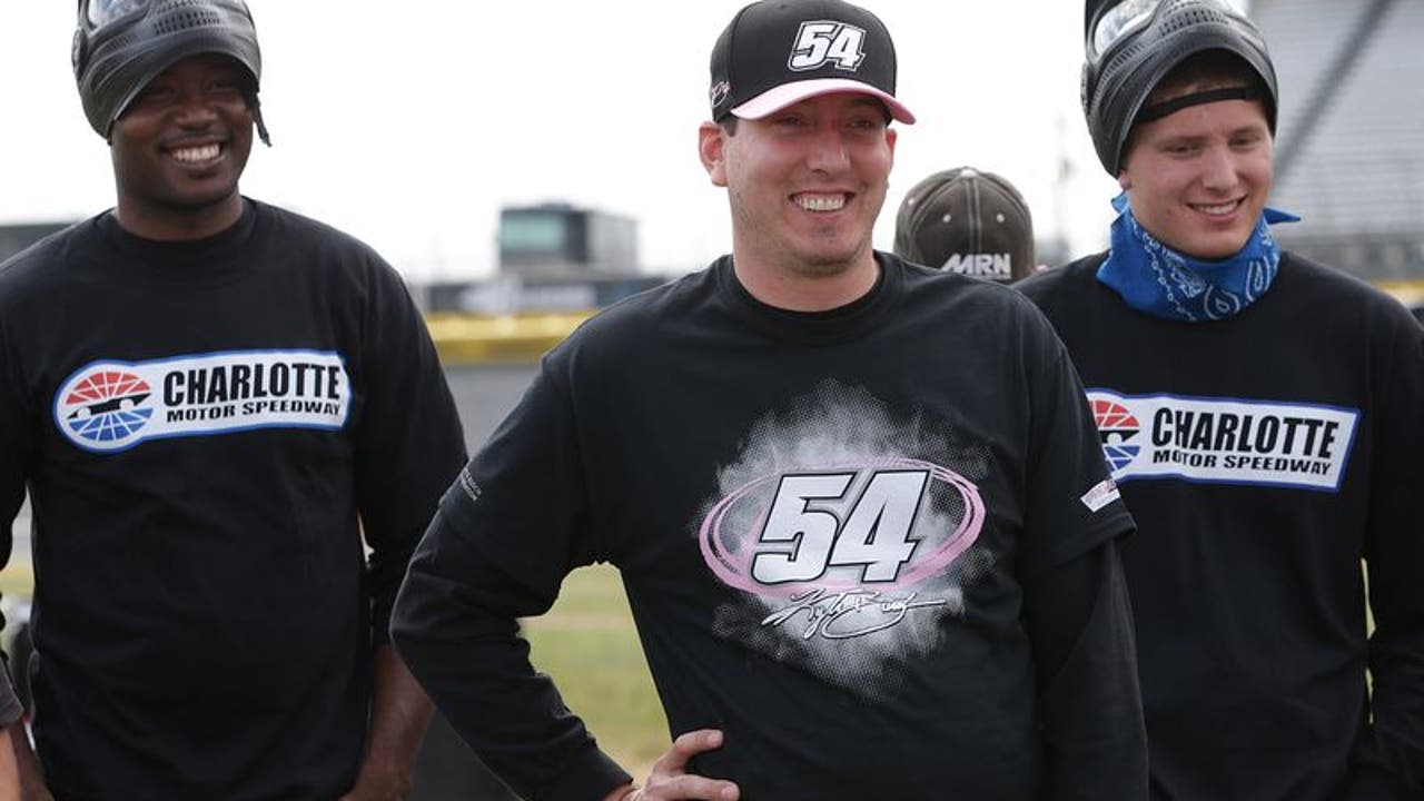 Take Your Best Shot: Kyle Busch Plays Paintball With Media